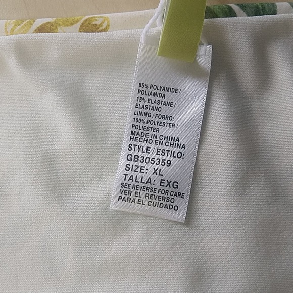 Gianni Bini Tropical Lemons Swim Bikini Bottoms - Picture 5 of 9